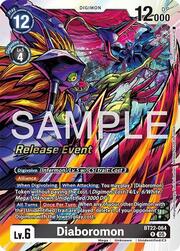Diaboromon · Pre-Release Stamped BT22-064