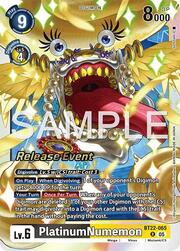 PlatinumNumemon · Pre-Release Stamped BT22-065