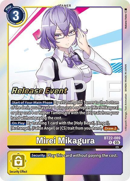 Mirei Mikagura Card Front