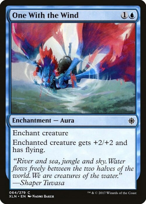 One With the Wind Card Front