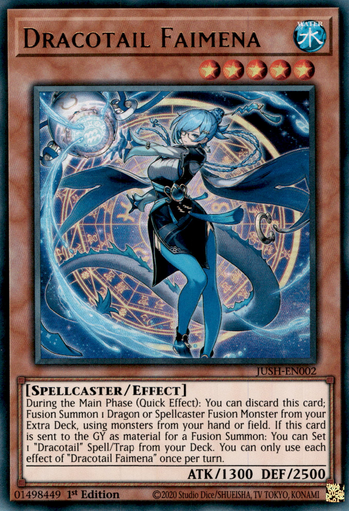 33-Card Dracotail Deck Core Justice Hunters Yugioh Preorder Set - 1st  Edition Foil