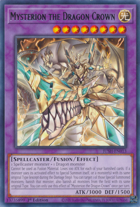 Mysterion the Dragon Crown Card Front
