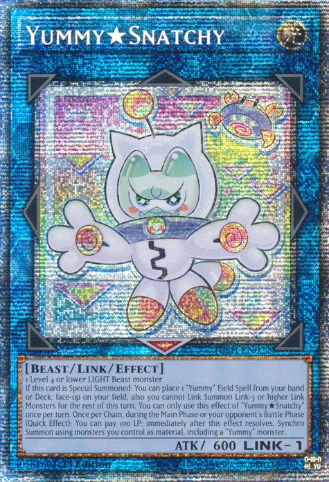 Yummy★Snatchy Card Front