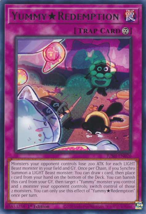 Yummy★Redemption Card Front