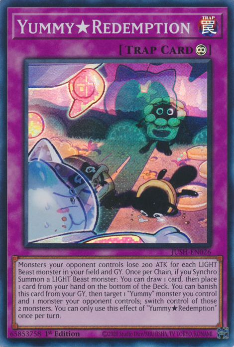 Yummy★Redemption Card Front