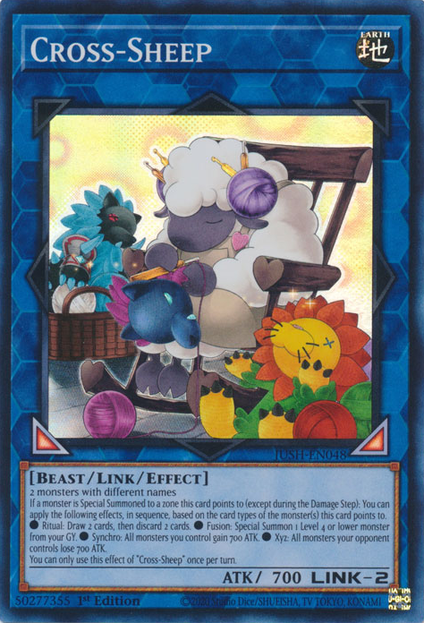Cross-Sheep Card Front
