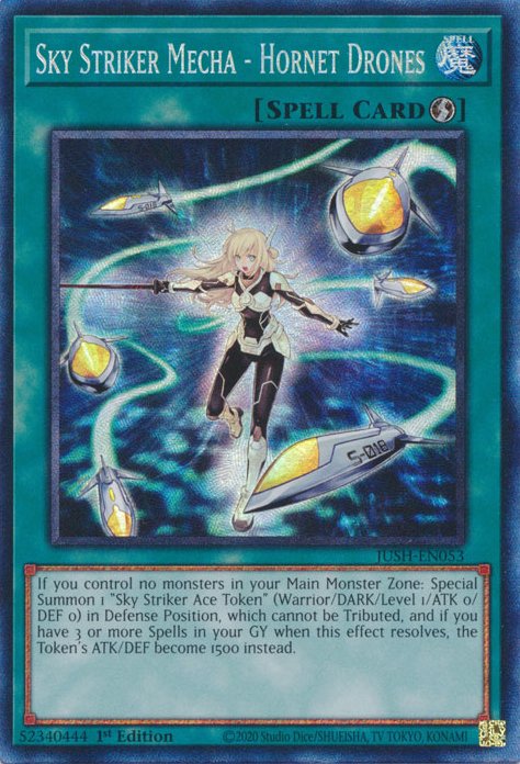 Sky Striker Mecha - Hornet Drones Card Front