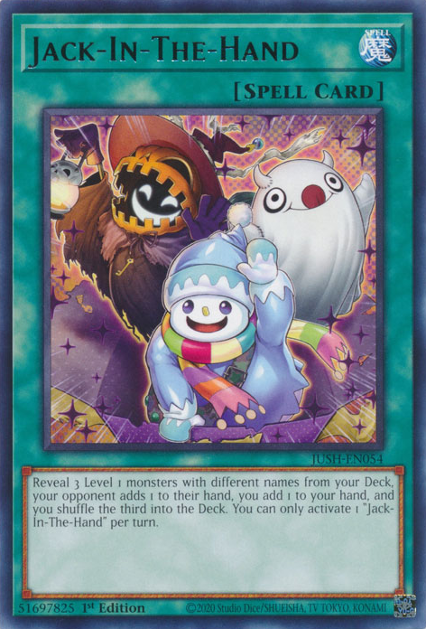 Jack-In-The-Hand Card Front