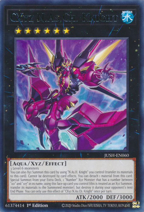 CXyz N.As.Ch. Knight Card Front