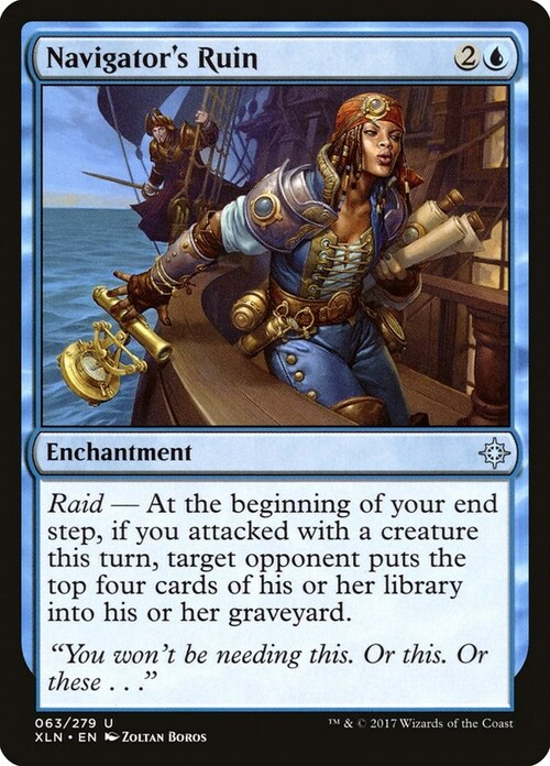 Navigator's Ruin Card Front