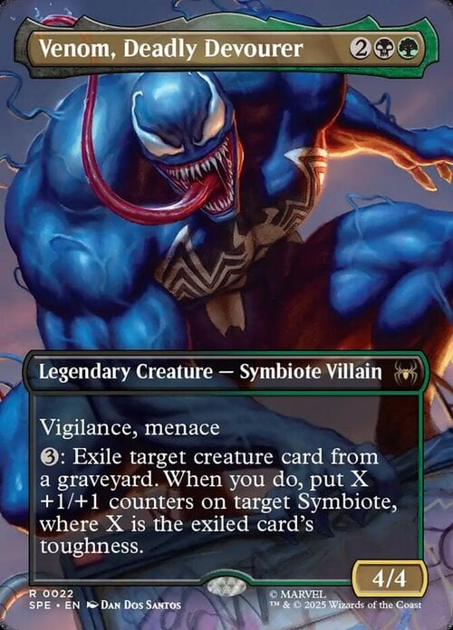Venom, Deadly Devourer Card Front