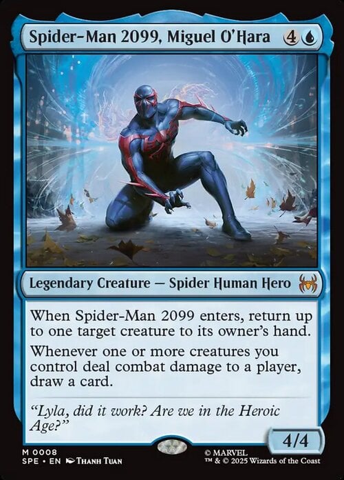 Spider-Man 2099, Miguel O'Hara Card Front