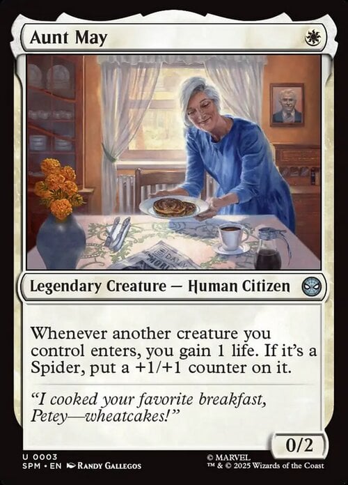 Aunt May Card Front