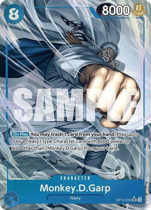 Monkey.D.Garp Card Front