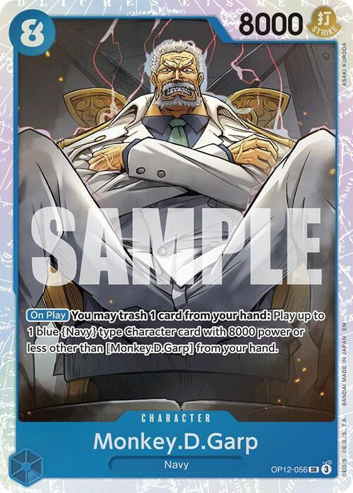 Monkey.D.Garp Card Front