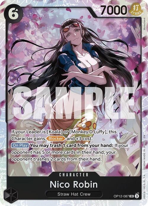 Nico Robin Card Front