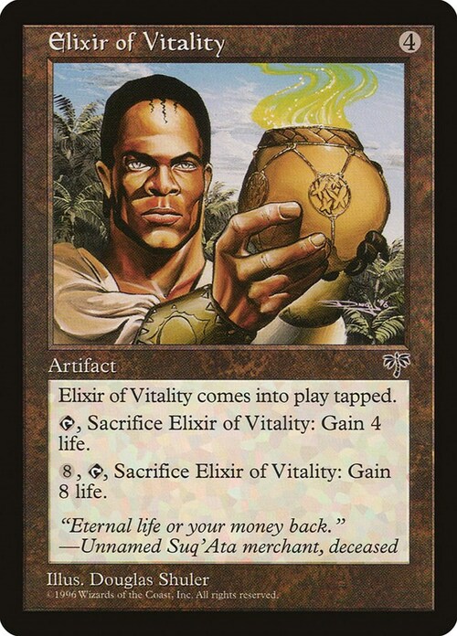 Elixir of Vitality Card Front