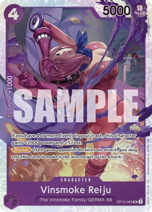 Vinsmoke Reiju Card Front