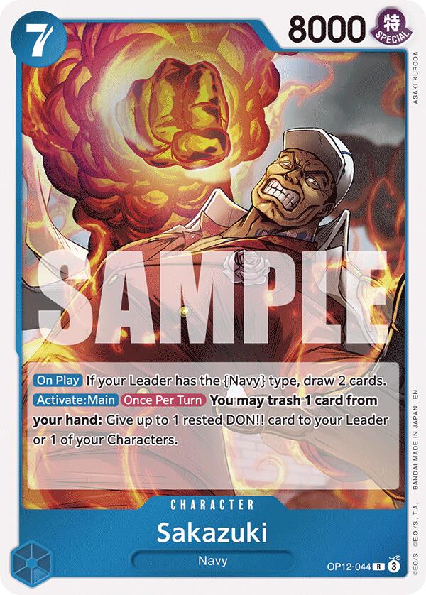 sakazuki one piece card game Kuzan Borsalino The Time of Battle OP16 J – GLIT Japanese Hobby Shop Any blemishes are completely unavoidable and are Being sold as is ONE PIECE CARD GAME OP05-041