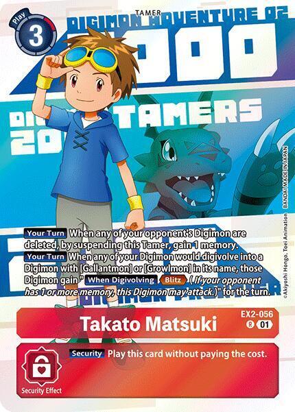 Takato Matsuki Card Front