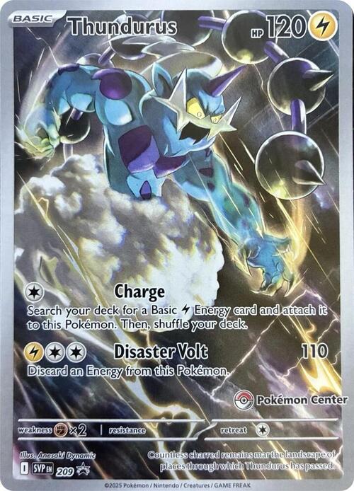 Thundurus Card Front