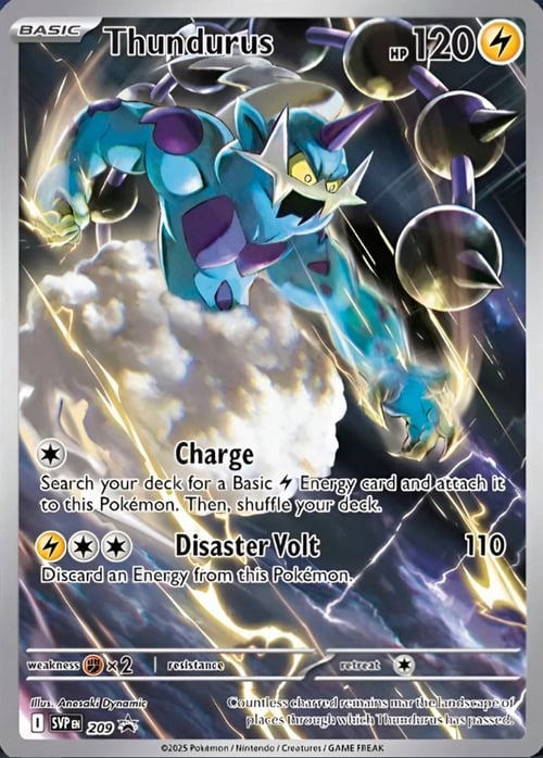 Thundurus Card Front