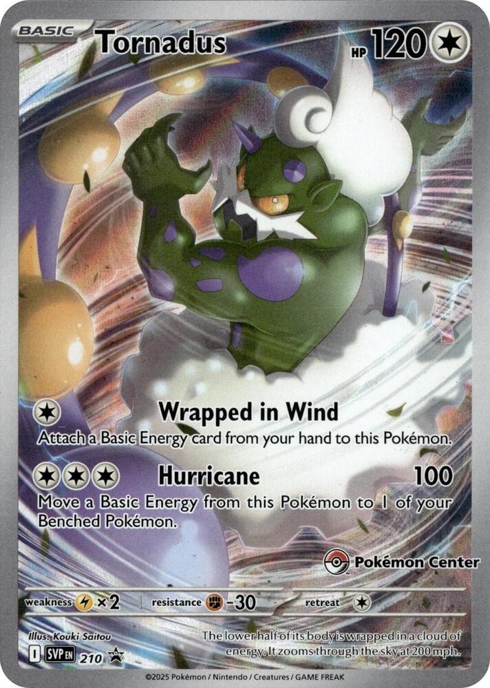 Tornadus Pokmon Center | Pokmon | CardTrader