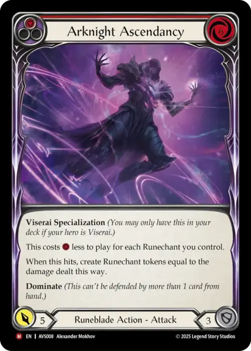 Arknight Ascendancy Card Front