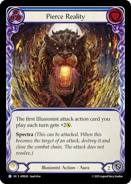 Pierce Reality Card Front