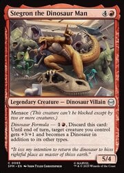 Stegron the Dinosaur Man 095 · Base
