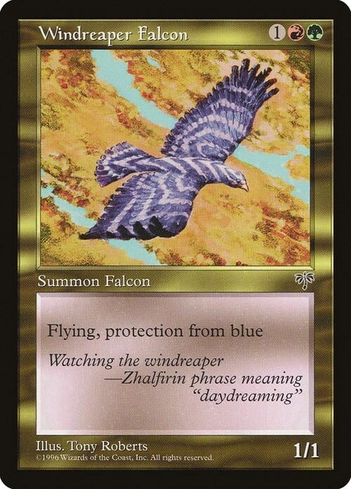 Windreaper Falcon Card Front
