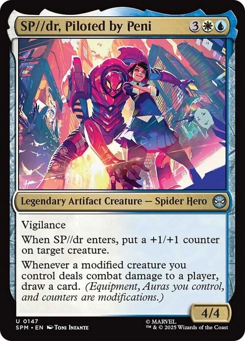 SP//dr, Piloted by Peni Card Front