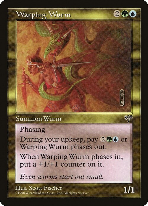 Warping Wurm Card Front