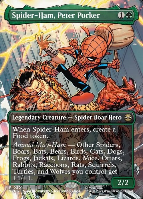 Spider-Ham, Peter Porker Card Front