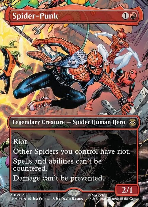 Spider-Punk Card Front