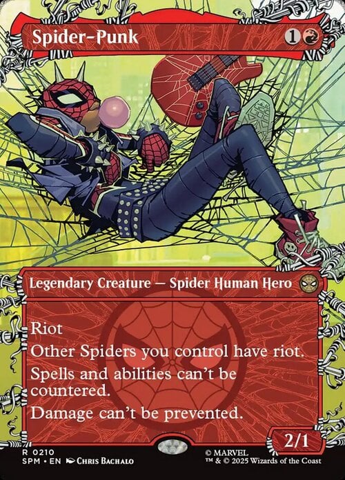 Spider-Punk Card Front