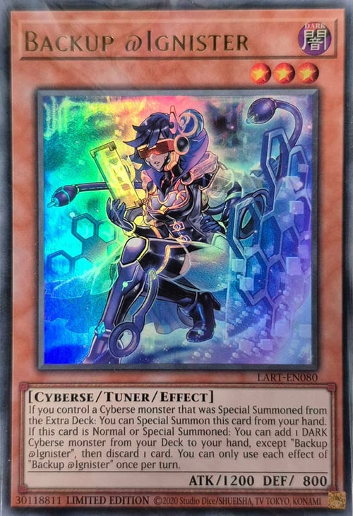 Backup @Ignister Card Front