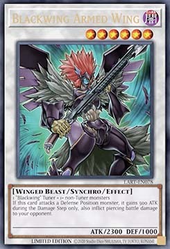Blackwing Armed Wing Card Front