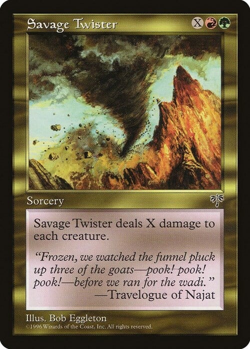 Tornado Scatenato Card Front