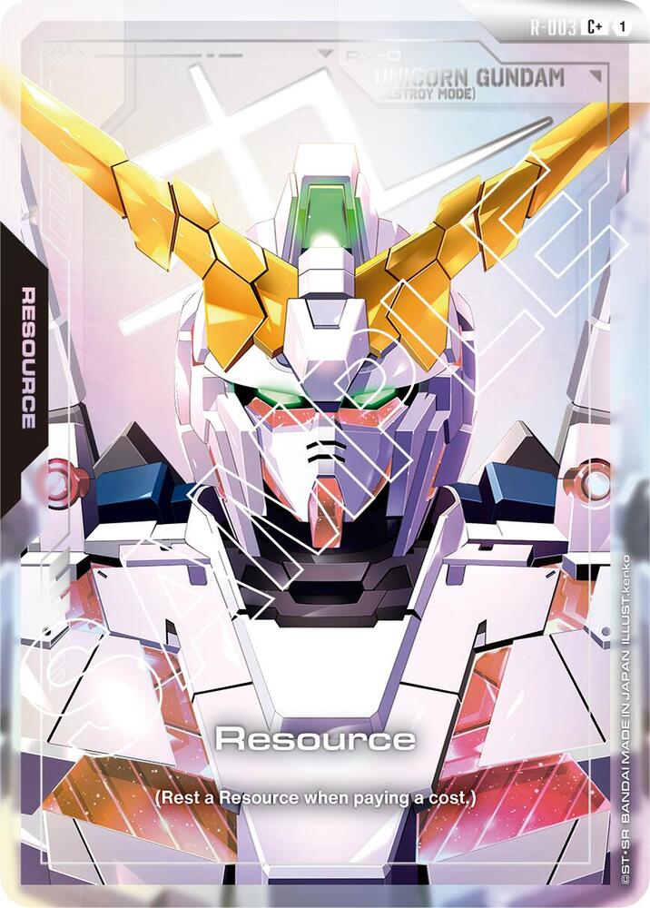 Resource GD-01: Newtype Rising | Gundam | CardTrader
