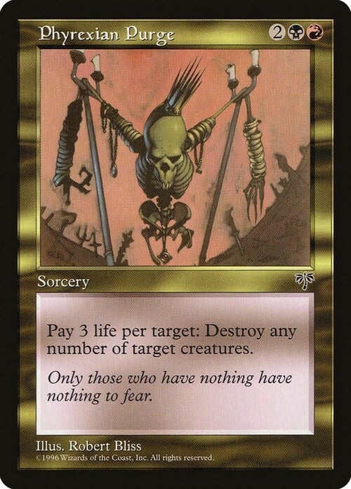 Phyrexian Purge Card Front