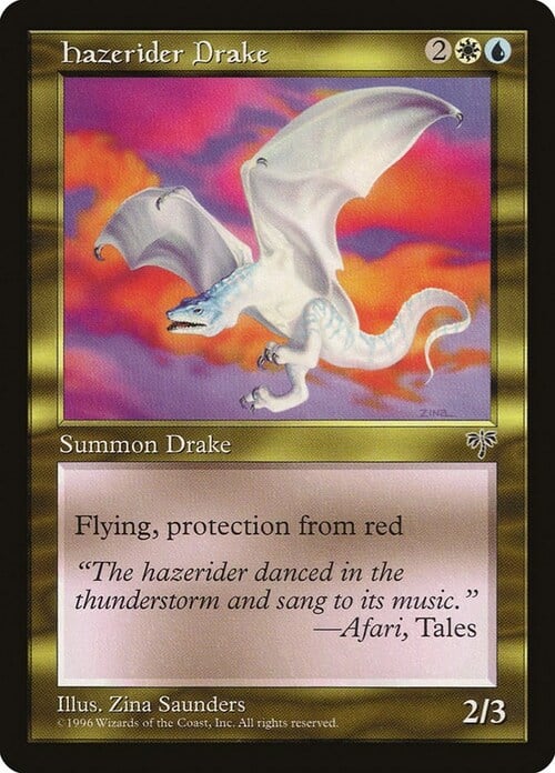 Hazerider Drake Card Front