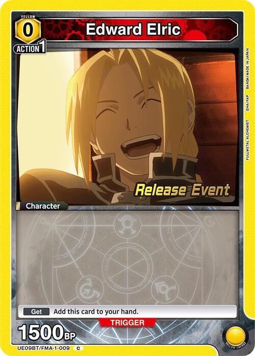 Edward Elric Card Front