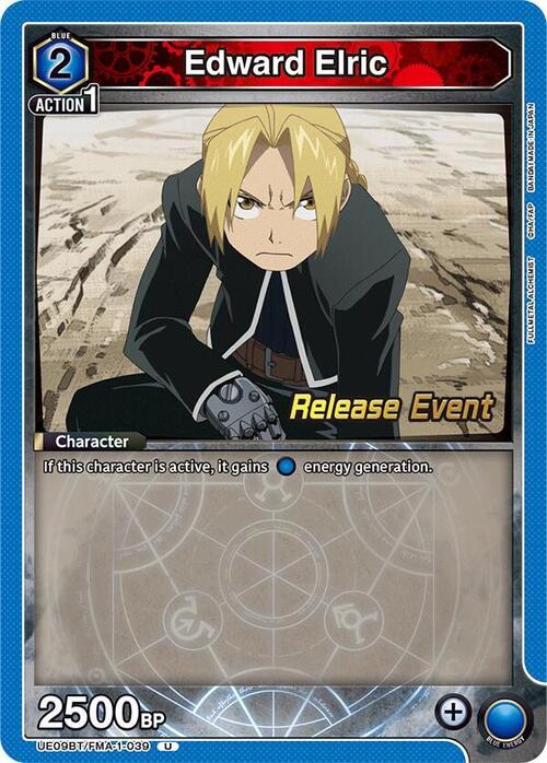Edward Elric Card Front