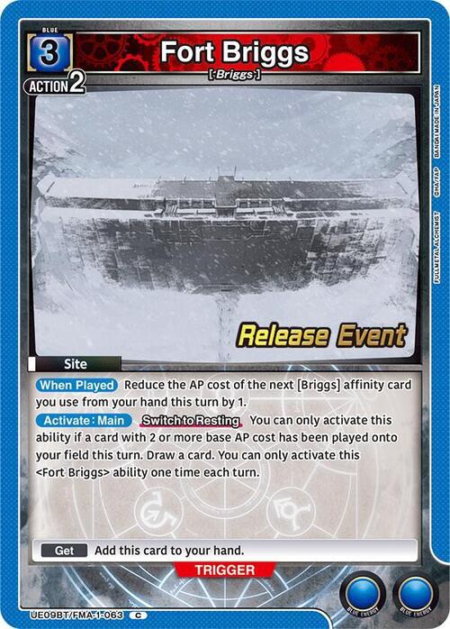 Fort Briggs Card Front