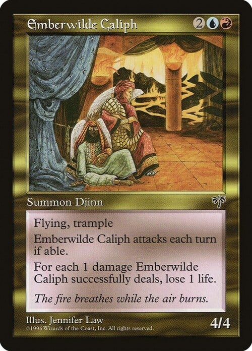 Emberwilde Caliph Card Front