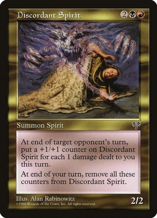 Discordant Spirit Card Front