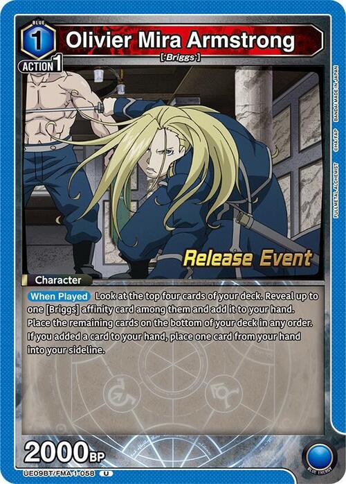 Olivier Mira Armstrong Card Front
