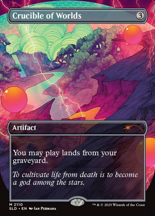 Crucible of Worlds Card Front
