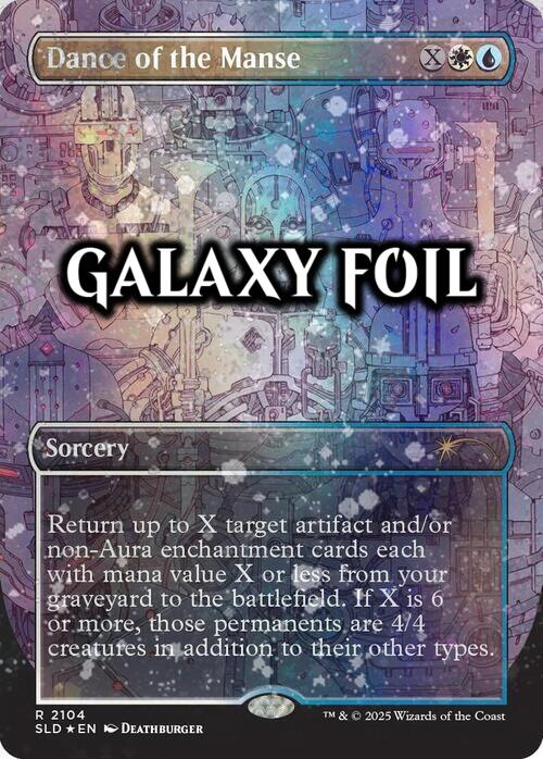 Dance of the Manse Card Front